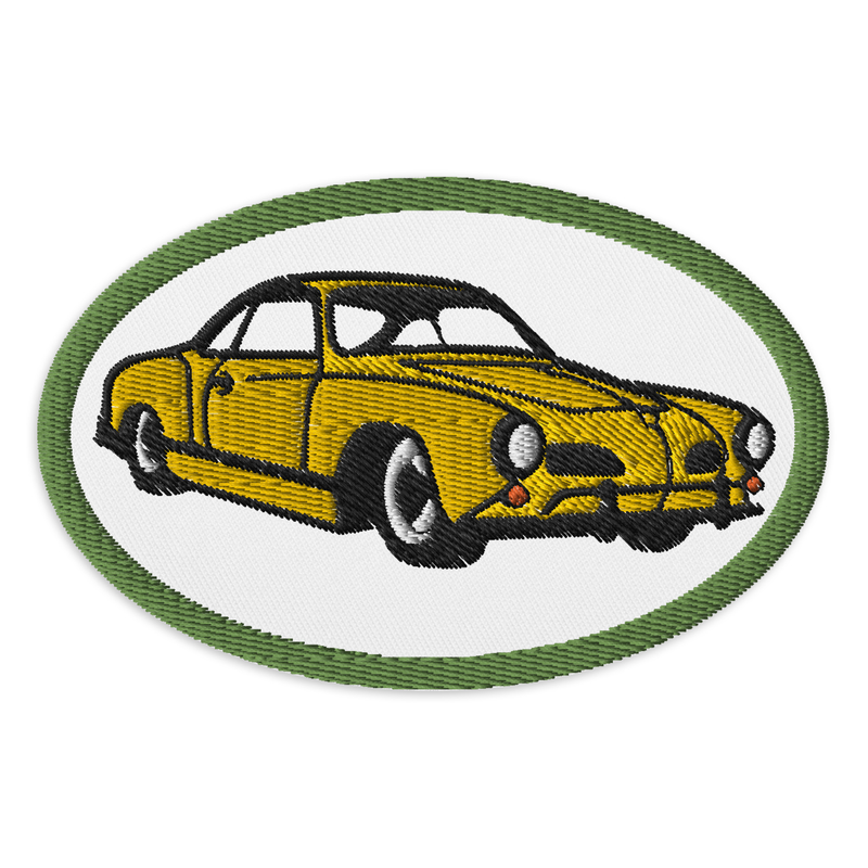 Karmann Ghia Embroidered patches