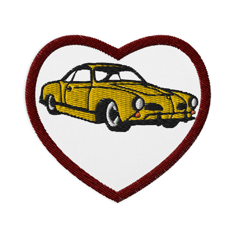 Karmann Ghia Embroidered patches