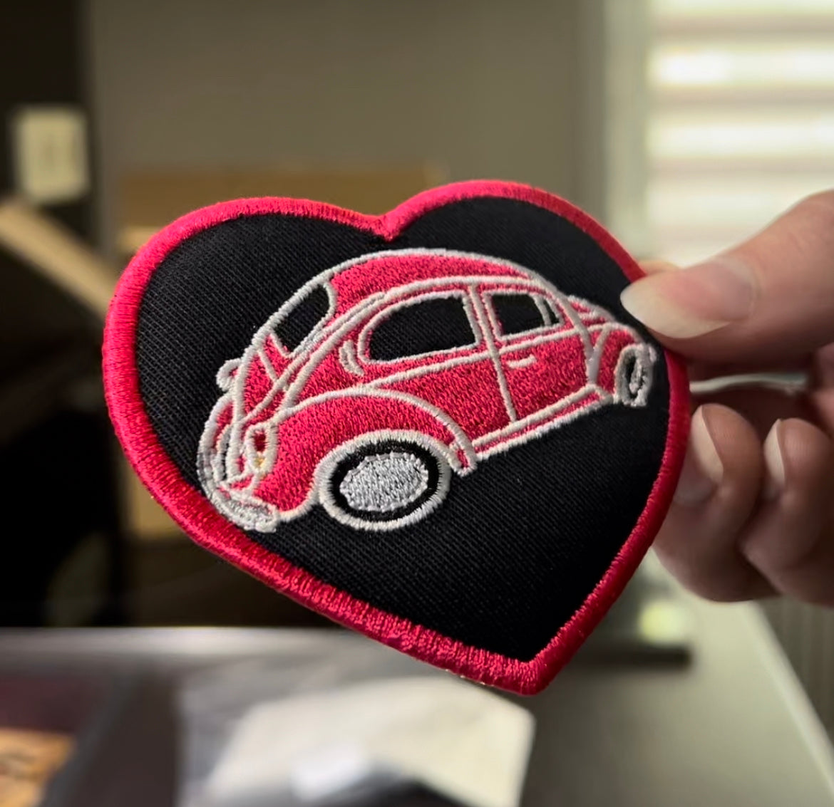 Classic Beetle Embroidered patches