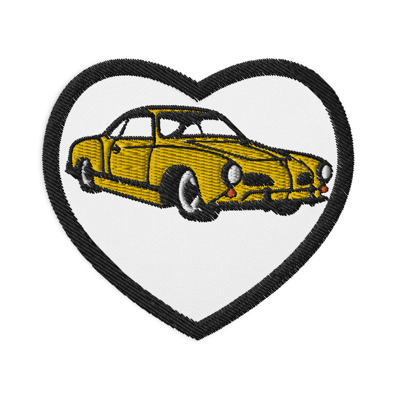 Karmann Ghia Embroidered patches