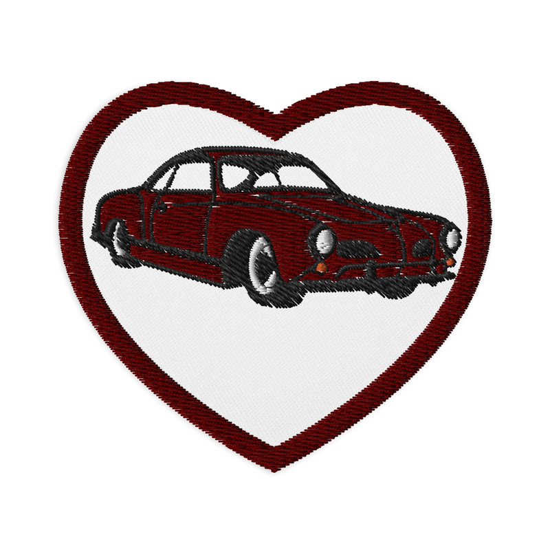 Karmann Ghia Embroidered patches
