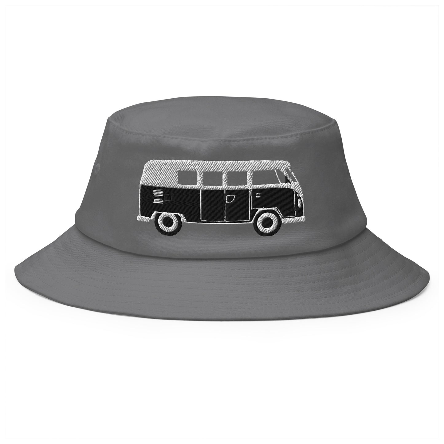 New meets old Bucket Hat with vintage T1 van