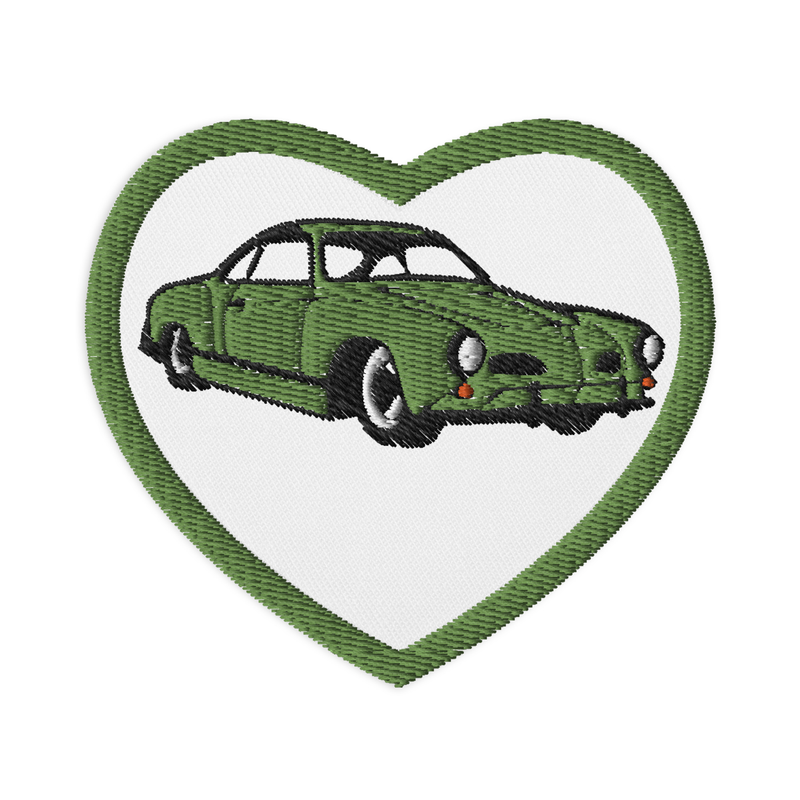 Karmann Ghia Embroidered patches