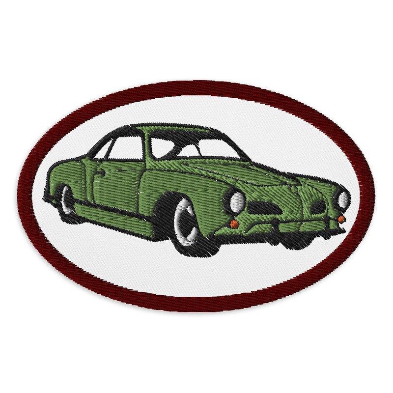 Karmann Ghia Embroidered patches