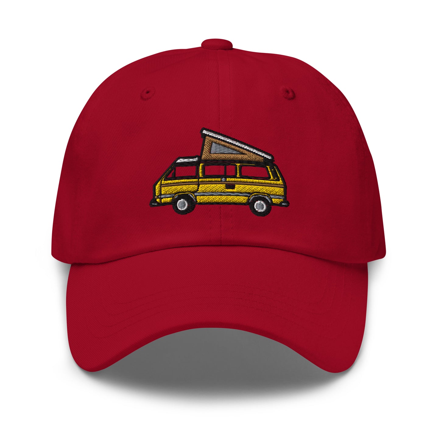Dad hat with Joker pop up roof camper van embroidery