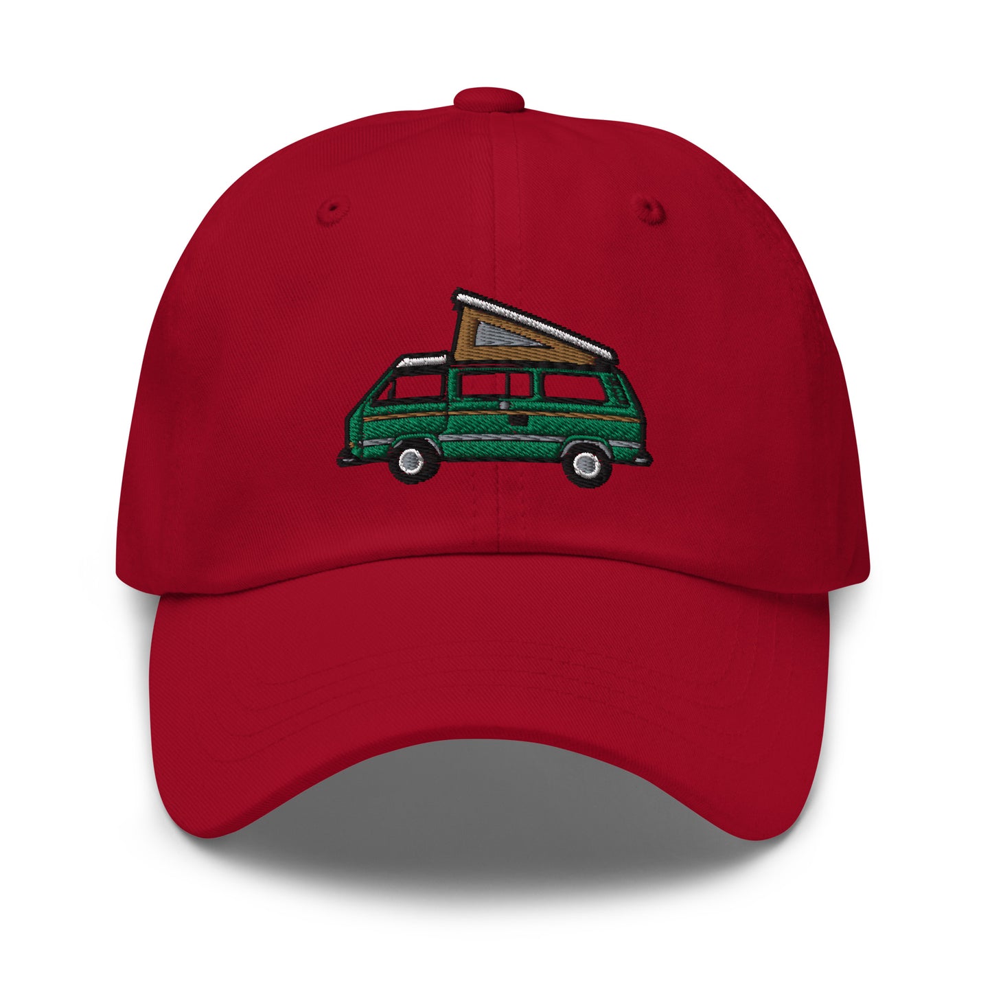 Dad hat with Joker pop up roof camper van embroidery
