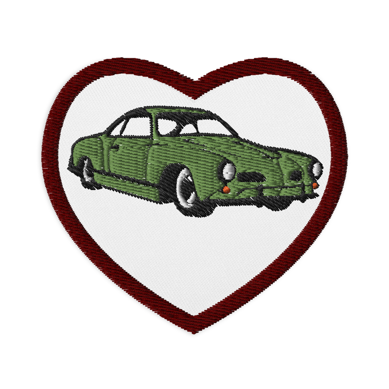 Karmann Ghia Embroidered patches