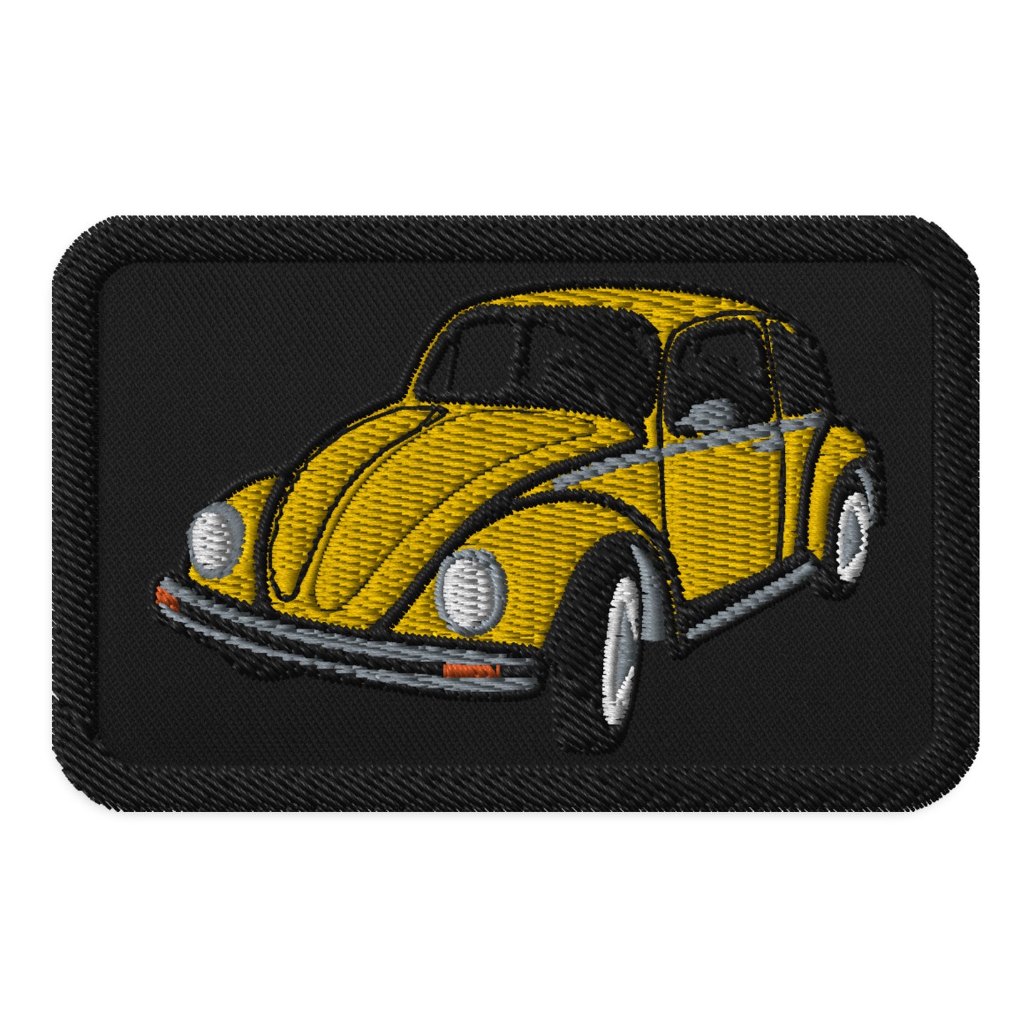 Retro Beetle Embroidered Patches