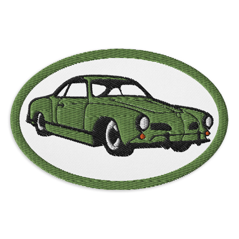 Karmann Ghia Embroidered patches