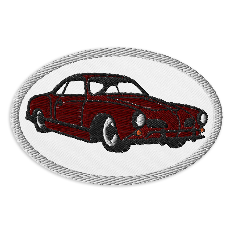 Karmann Ghia Embroidered patches