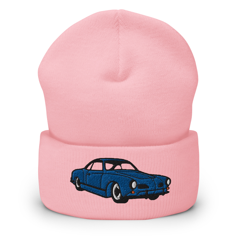 Cuffed Beanie with Karmann Ghia