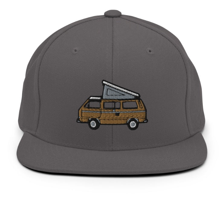 Joker Vanagon T3 embroidery Snapback wool blend